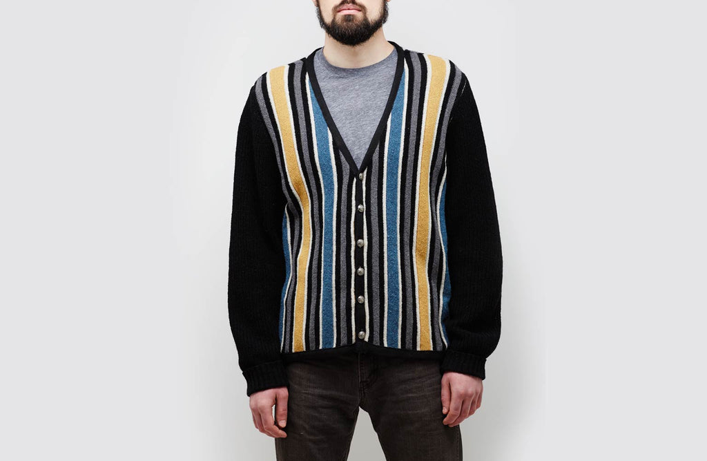 Vertical Stripe Cardigan